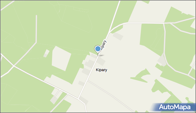 Kipary, Kipary, mapa Kipary