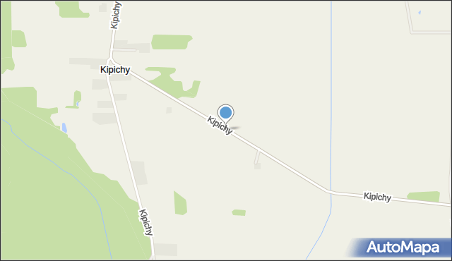Kipichy, Kipichy, mapa Kipichy