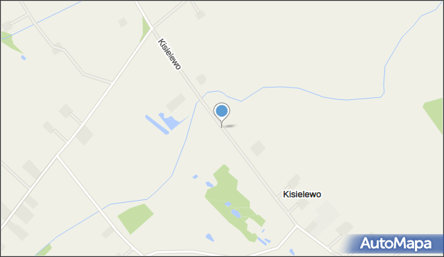 Kisielewo gmina Dobrzyń nad Wisłą, Kisielewo, mapa Kisielewo gmina Dobrzyń nad Wisłą