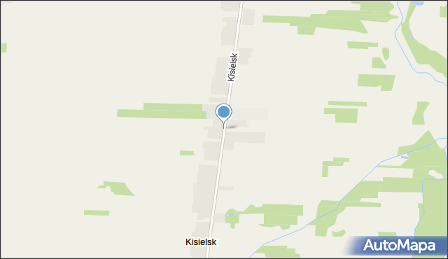 Kisielsk, Kisielsk, mapa Kisielsk