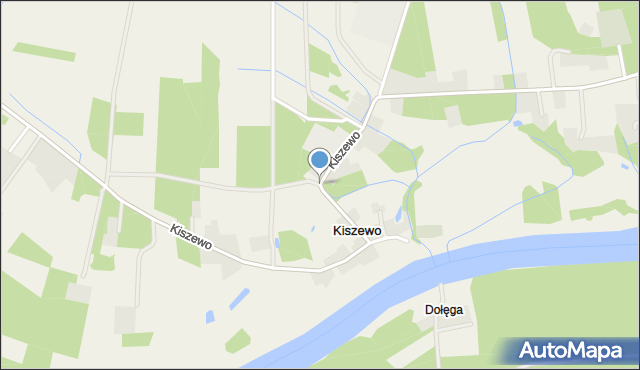 Kiszewo, Kiszewo, mapa Kiszewo
