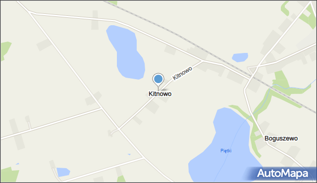 Kitnowo gmina Gruta, Kitnowo, mapa Kitnowo gmina Gruta