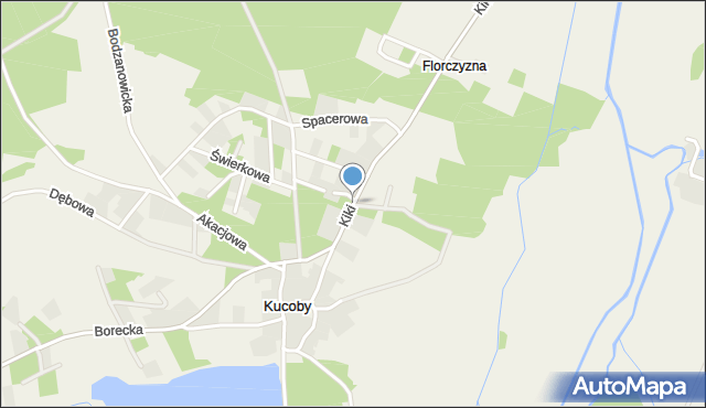 Kucoby, Kiki, mapa Kucoby