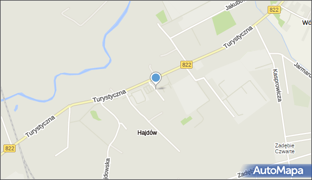Lublin, Kijańska, mapa Lublina