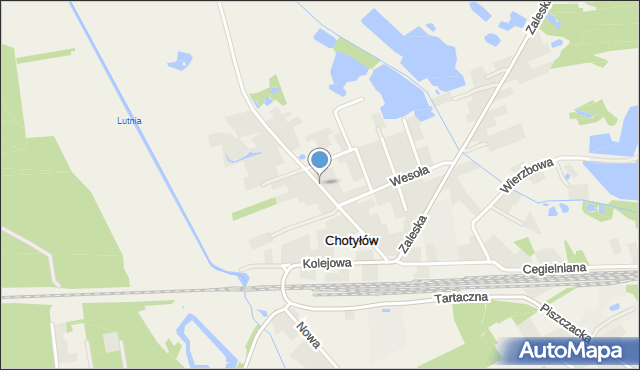 Chotyłów, Kłodzka, mapa Chotyłów