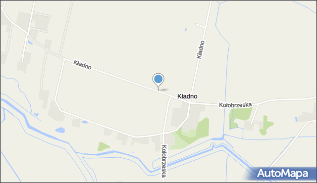 Kładno, Kładno, mapa Kładno