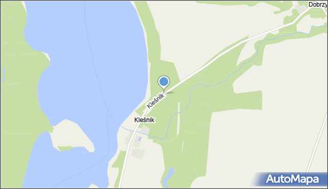 Kleśnik, Kleśnik, mapa Kleśnik