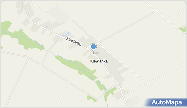 Klewianka, Klewianka, mapa Klewianka