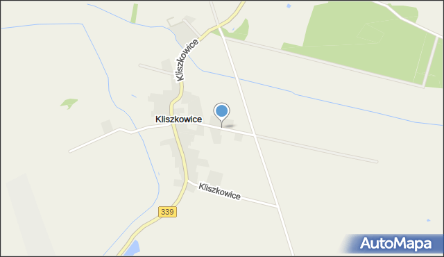 Kliszkowice, Kliszkowice, mapa Kliszkowice