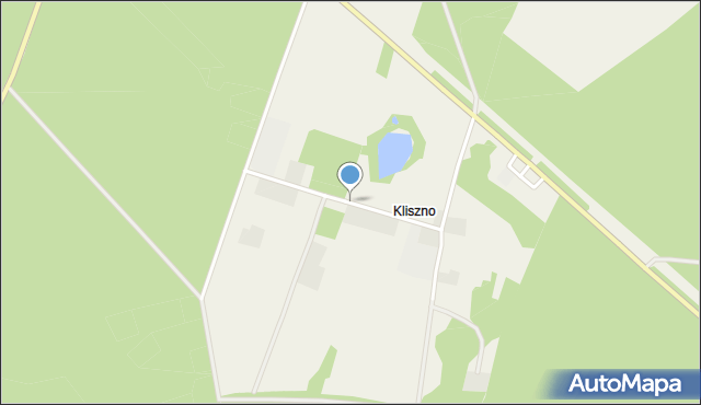 Kliszno, Kliszno, mapa Kliszno