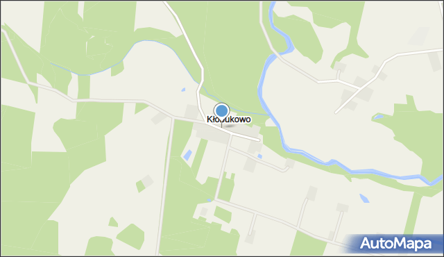 Kłobukowo, Kłobukowo, mapa Kłobukowo