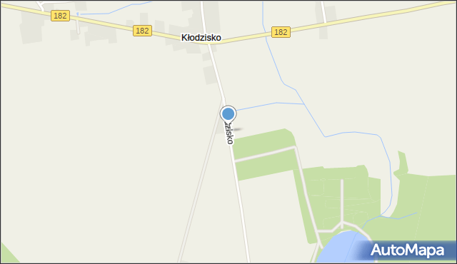 Kłodzisko, Kłodzisko, mapa Kłodzisko