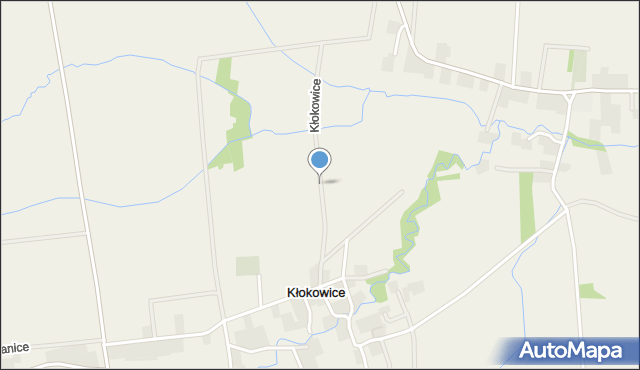 Kłokowice, Kłokowice, mapa Kłokowice