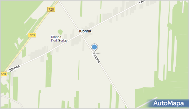 Kłonna, Kłonna, mapa Kłonna