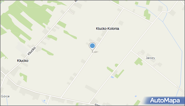 Kłucko-Kolonia, Kłucko-Kolonia, mapa Kłucko-Kolonia