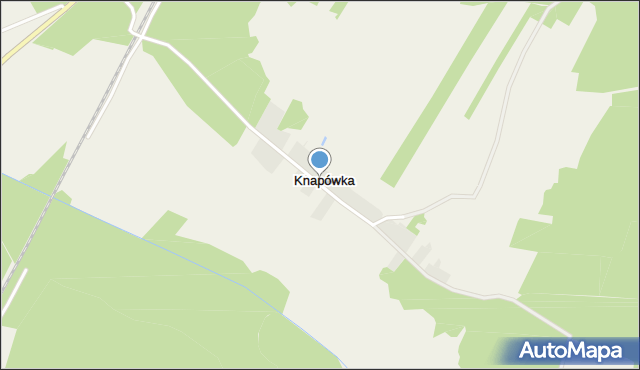 Knapówka gmina Włoszczowa, Knapówka, mapa Knapówka gmina Włoszczowa