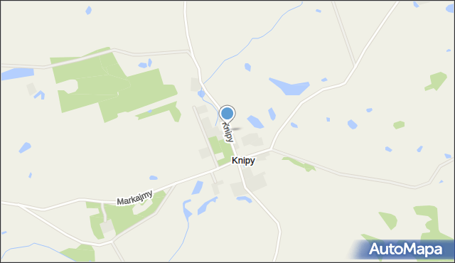 Knipy, Knipy, mapa Knipy