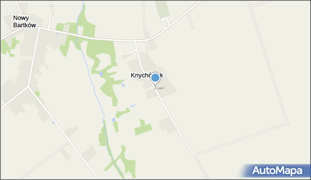 Knychówek, Knychówek, mapa Knychówek