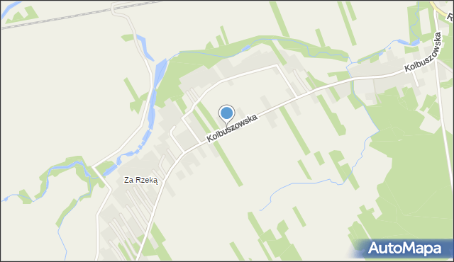 Bojanów powiat stalowowolski, Kolbuszowska, mapa Bojanów powiat stalowowolski