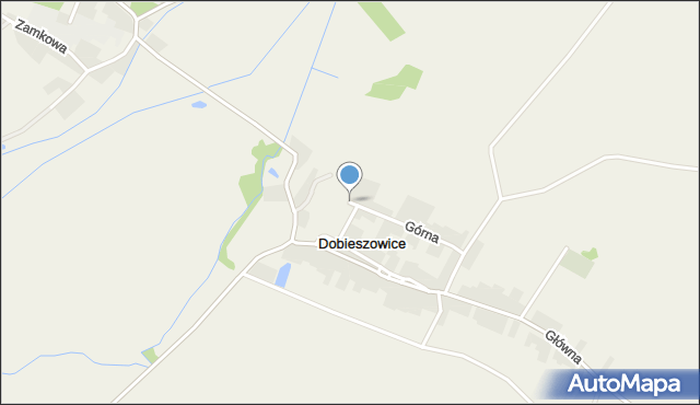 Dobieszowice gmina Walce, Kozielska, mapa Dobieszowice gmina Walce