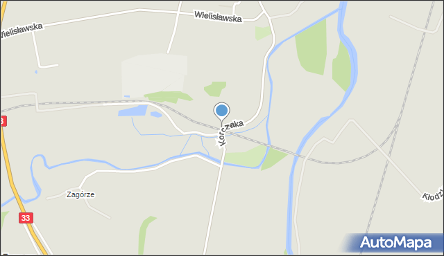 Kłodzko, Korczaka Janusza, mapa Kłodzka