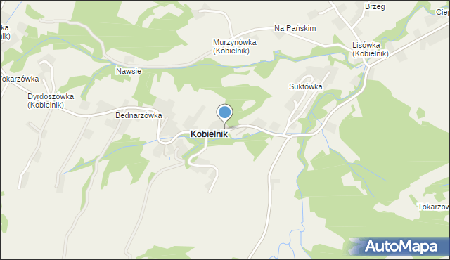 Kobielnik, Kobielnik, mapa Kobielnik