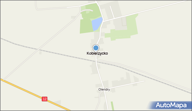 Kobierzycko, Kobierzycko, mapa Kobierzycko