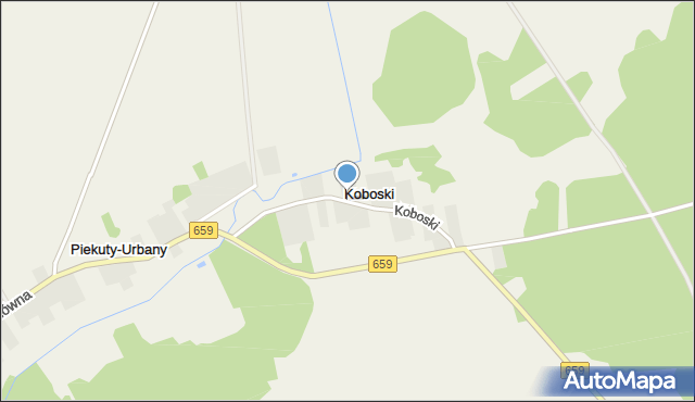 Koboski, Koboski, mapa Koboski