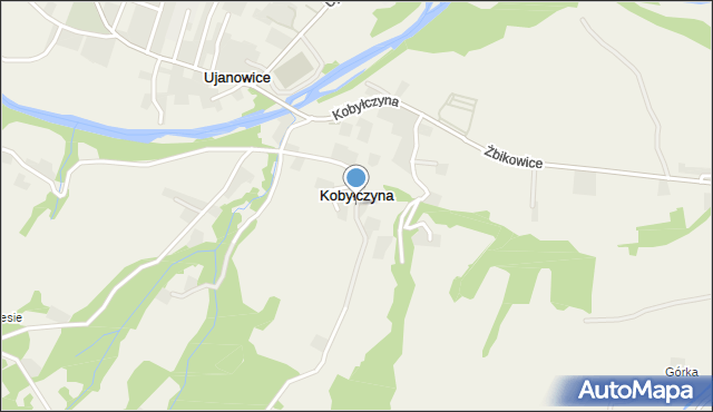 Kobyłczyna, Kobyłczyna, mapa Kobyłczyna