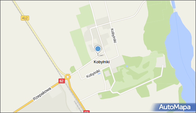 Kobylniki gmina Kruszwica, Kobylniki, mapa Kobylniki gmina Kruszwica