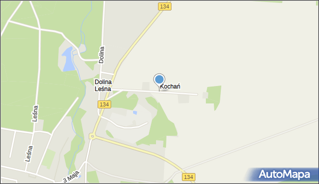 Kochań, Kochań, mapa Kochań