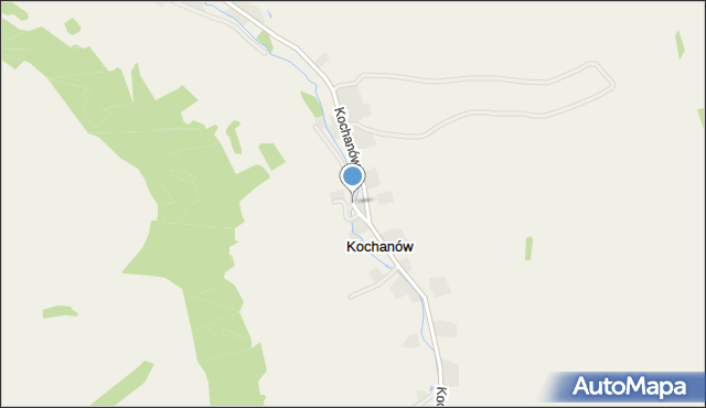 Kochanów gmina Kamienna Góra, Kochanów, mapa Kochanów gmina Kamienna Góra