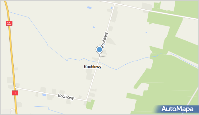 Kochłowy, Kochłowy, mapa Kochłowy