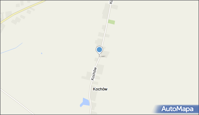 Kochów gmina Opatów, Kochów, mapa Kochów gmina Opatów