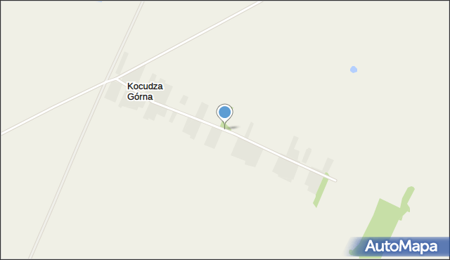 Kocudza Górna, Kocudza Górna, mapa Kocudza Górna