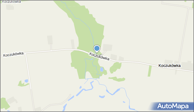 Koczukówka, Koczukówka, mapa Koczukówka