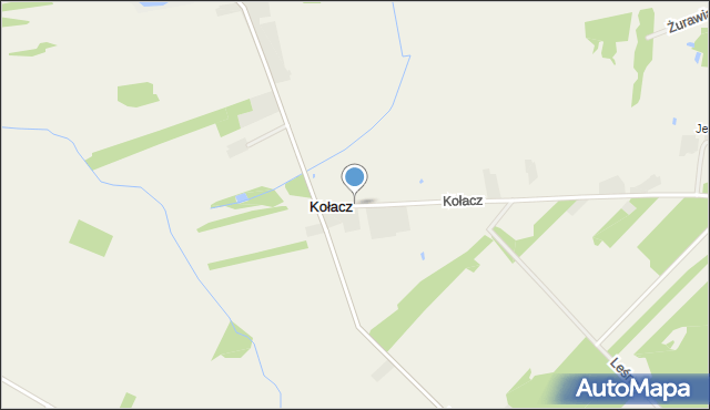 Kołacz gmina Mrozy, Kołacz, mapa Kołacz gmina Mrozy