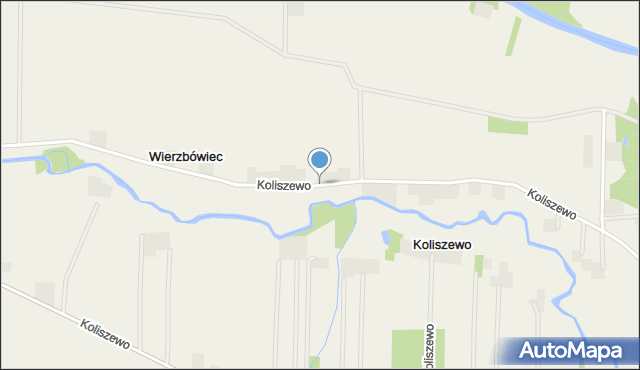 Koliszewo, Koliszewo, mapa Koliszewo