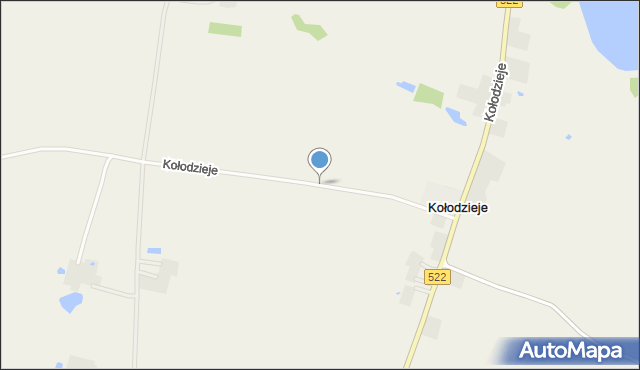 Kołodzieje gmina Prabuty, Kołodzieje, mapa Kołodzieje gmina Prabuty