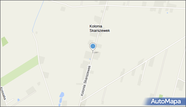 Kolonia Skarszewek, Kolonia Skarszewek, mapa Kolonia Skarszewek