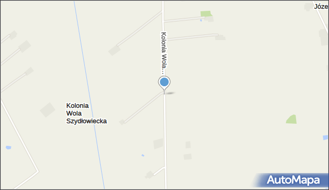 Kolonia Wola Szydłowiecka, Kolonia Wola Szydłowiecka, mapa Kolonia Wola Szydłowiecka