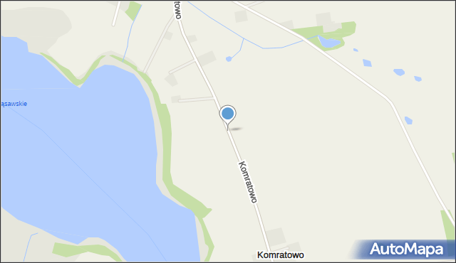 Komratowo, Komratowo, mapa Komratowo