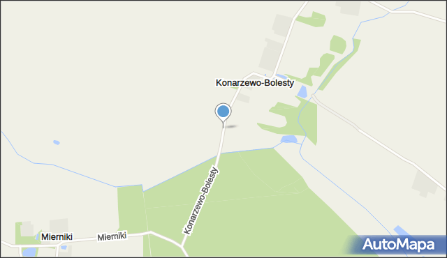 Konarzewo-Bolesty, Konarzewo-Bolesty, mapa Konarzewo-Bolesty