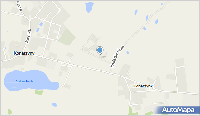 Konarzyny powiat chojnicki, Konarskiego Mirosława, mapa Konarzyny powiat chojnicki