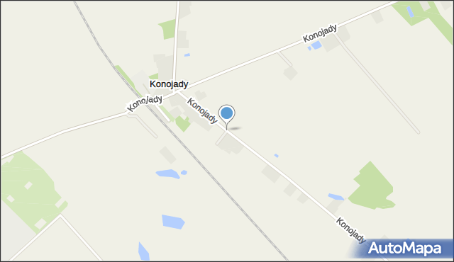 Konojady, Konojady, mapa Konojady