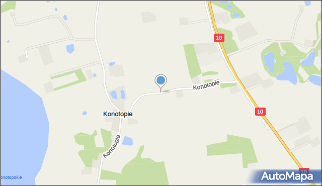 Konotopie, Konotopie, mapa Konotopie