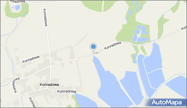 Konradowa, Konradowa, mapa Konradowa