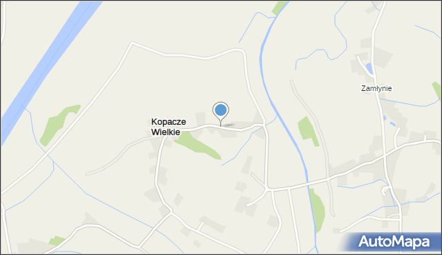 Kopacze Wielkie, Kopacze Wielkie, mapa Kopacze Wielkie