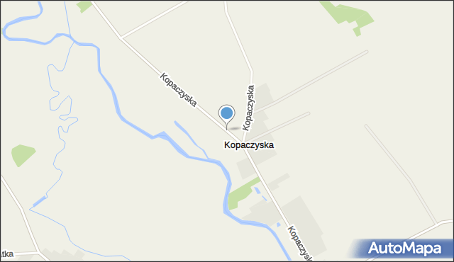 Kopaczyska gmina Baranowo, Kopaczyska, mapa Kopaczyska gmina Baranowo