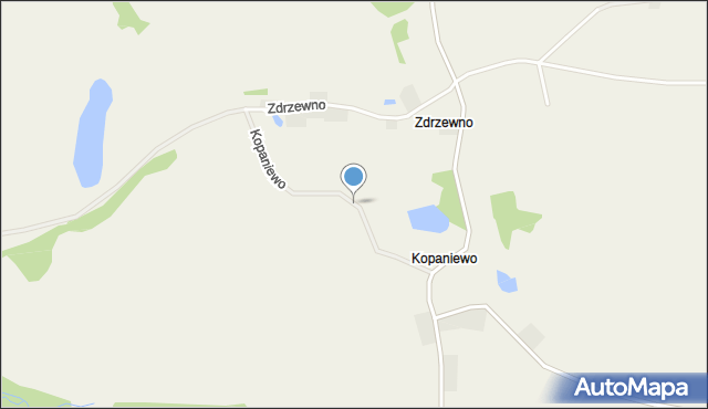 Kopaniewo, Kopaniewo, mapa Kopaniewo